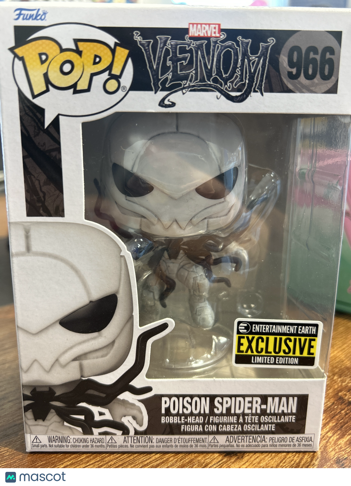 Funko Poison Spider-Man Venom Exclusive Entertainment Earth