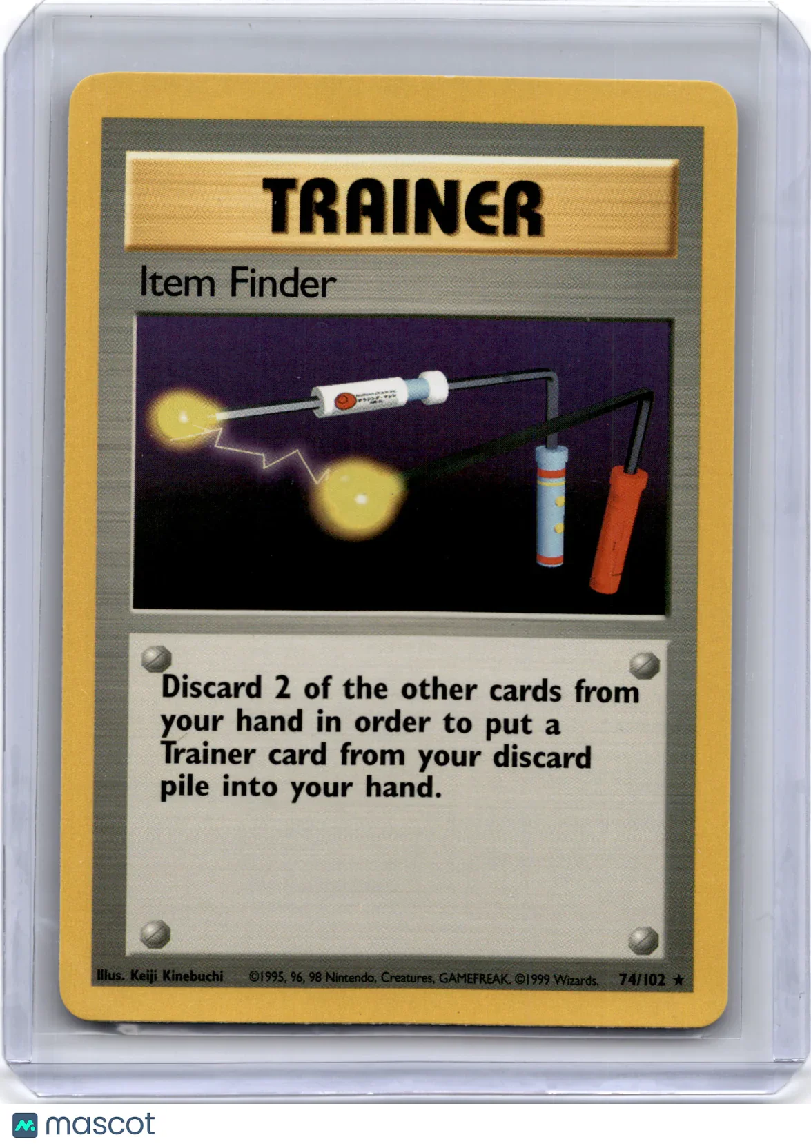 1999 Pokemon TCG Item Finder Base Set #74/102 Lightly Played - Papa Joey's Collectibles