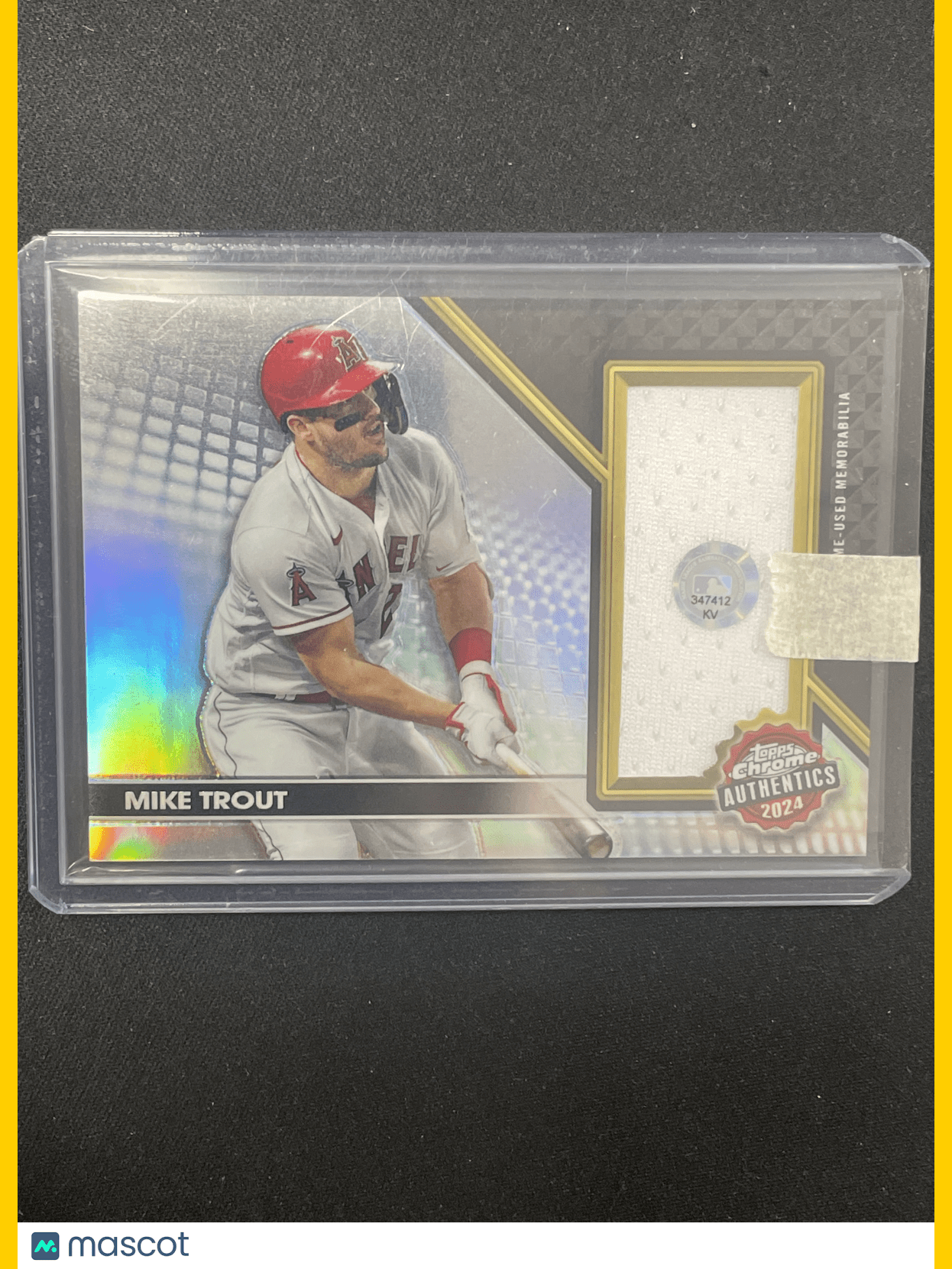 2023 Topps Chrome Baseball Mike Trout Relic #TCA-MT