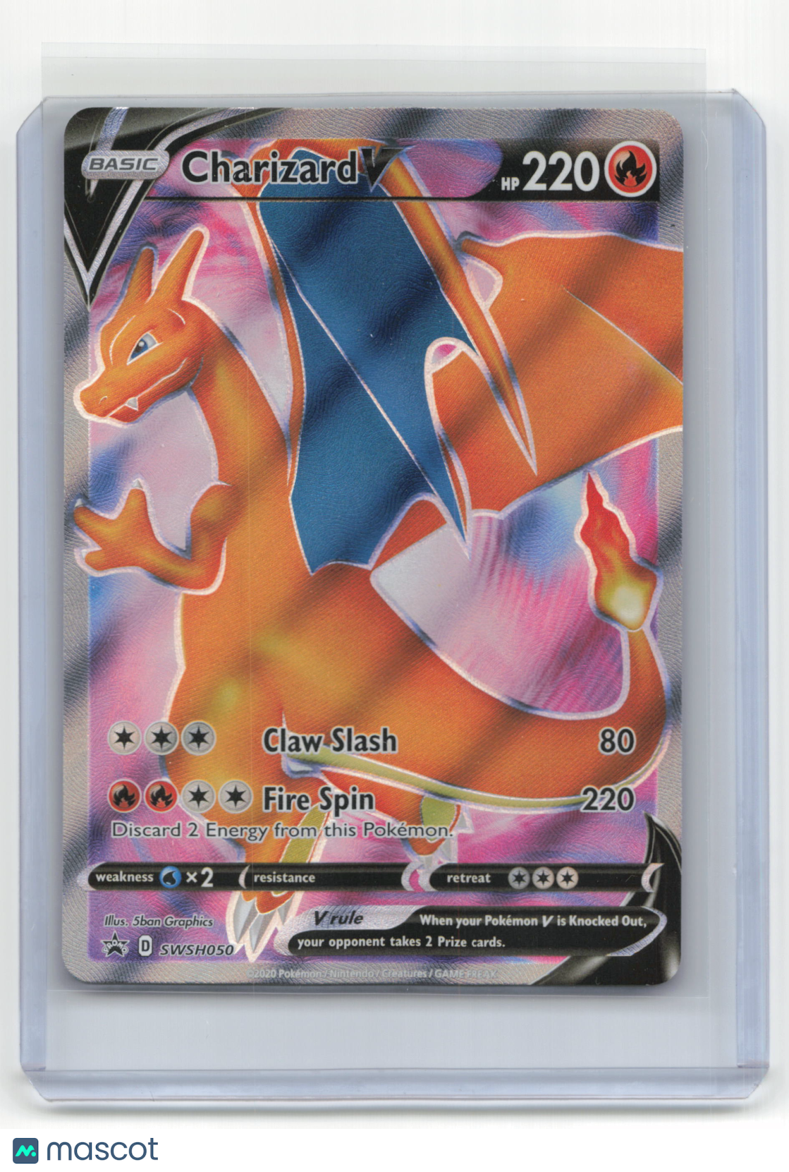 2020 Pokemon TCG Charizard V SWSH Black Star Promos #SWSH050 Promo