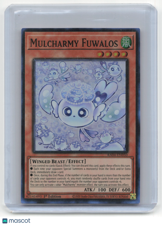 2025 Yu-Gi-Oh! Mulcharmy Fuwalos QC Stampede #RA04-EN050 SR