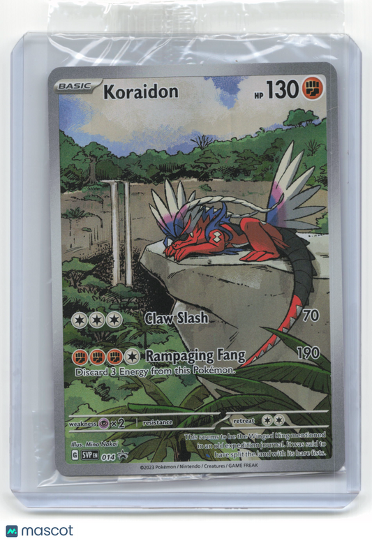 2023 Pokemon TCG Koraidon Scarlet & Violet #SVP 014 Promo