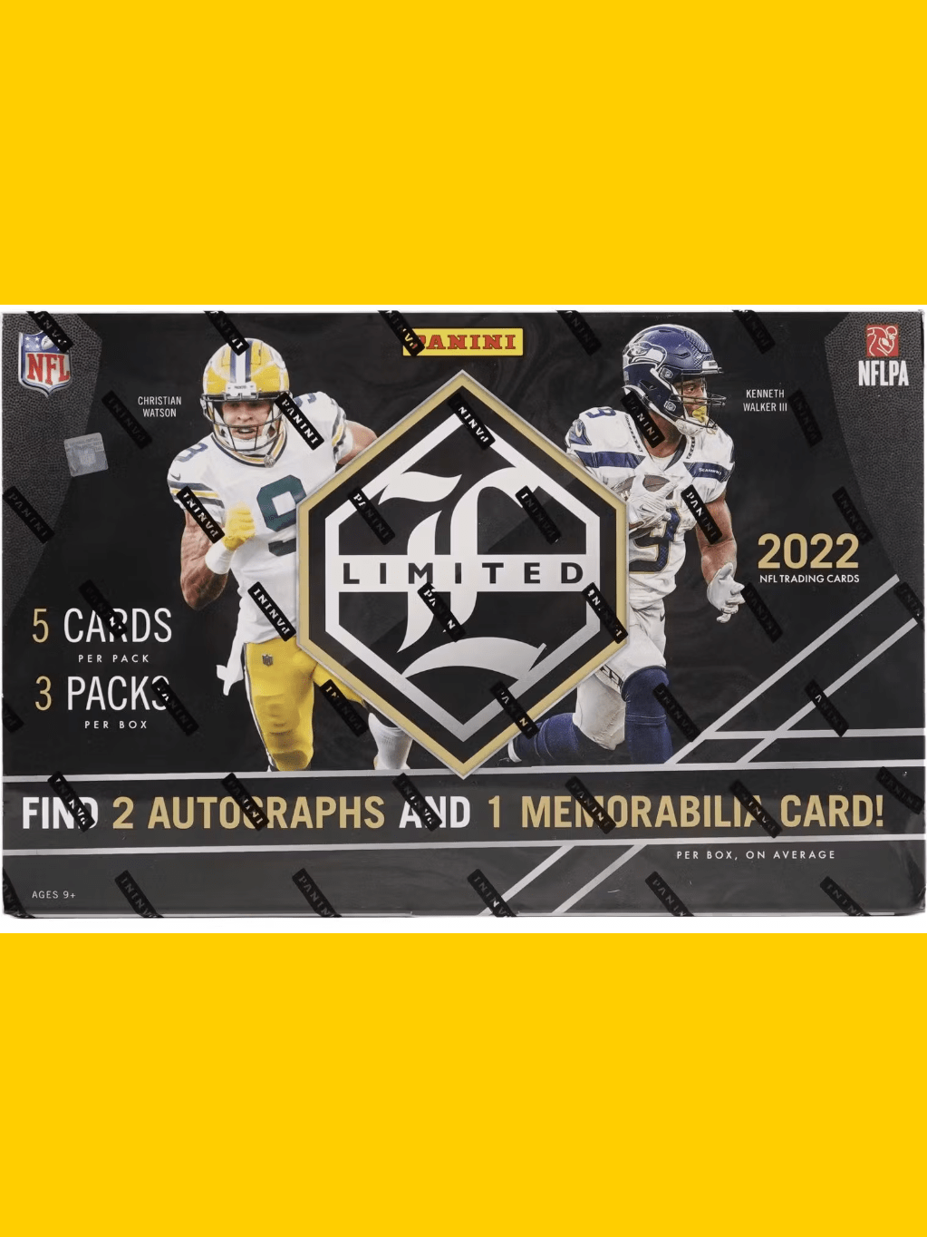 2022 Panini Limited Football Hobby Pack