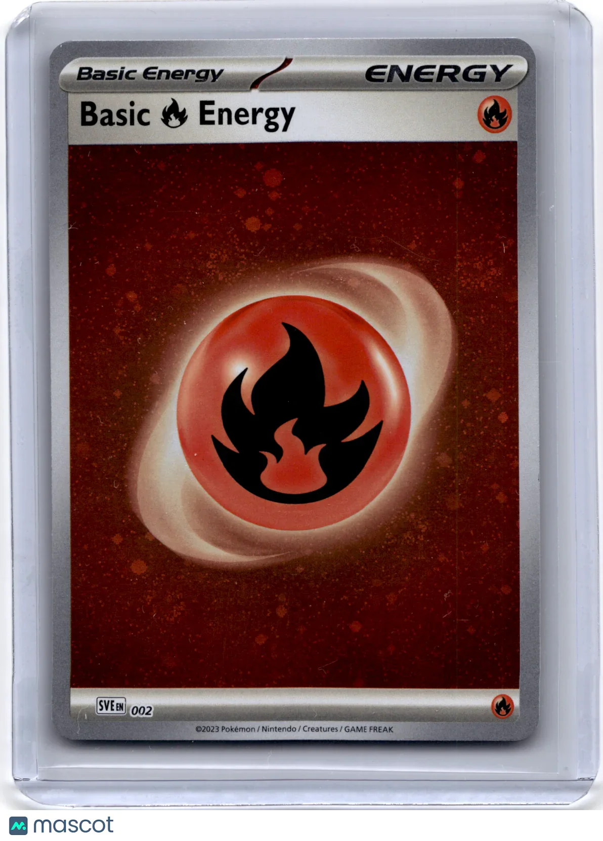 2023 Pokemon TCG Fire Energy Scarlet & Violet #002 - Papa Joey's Collectibles