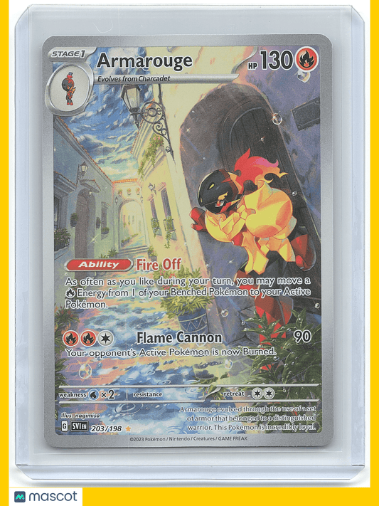 Pokemon Armarouge 2023 Pokemon #203/198