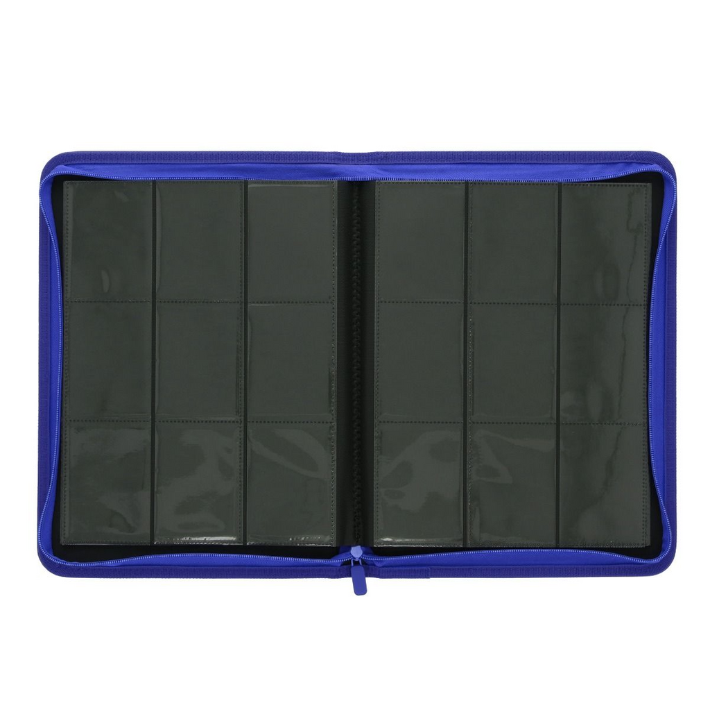 BCW Blue 9-Pocket 360-ct. Standard size Z-Folio Binder - Papa Joey's Collectibles