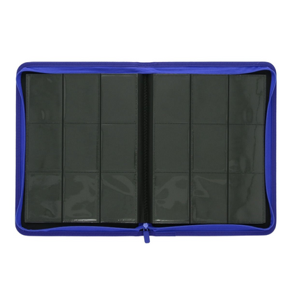 BCW Blue 9-Pocket 360-ct. Standard size Z-Folio Binder - Papa Joey's Collectibles