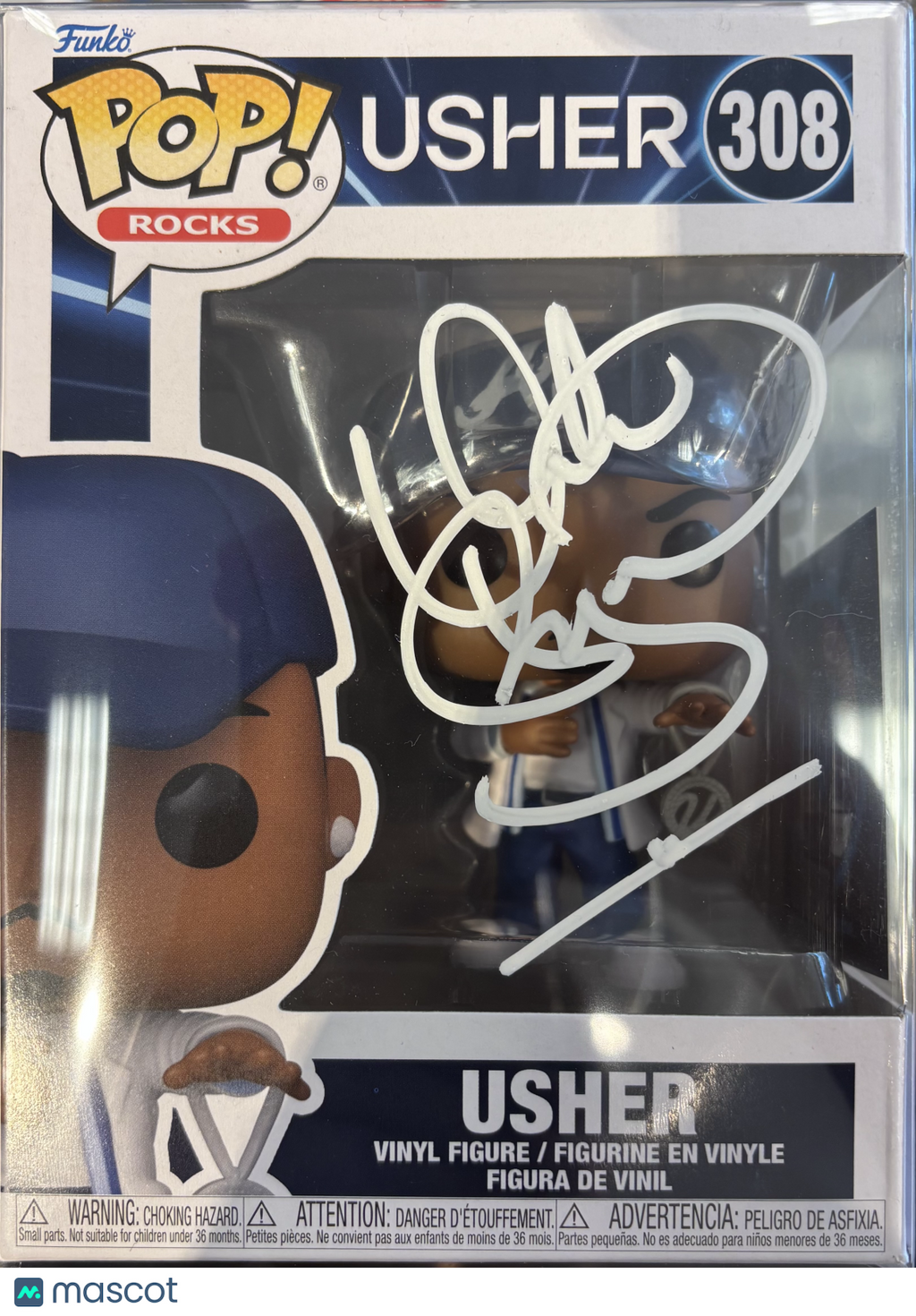 Funko Usher: Usher #308 (Very Good) Usher Auto Heritage Auction