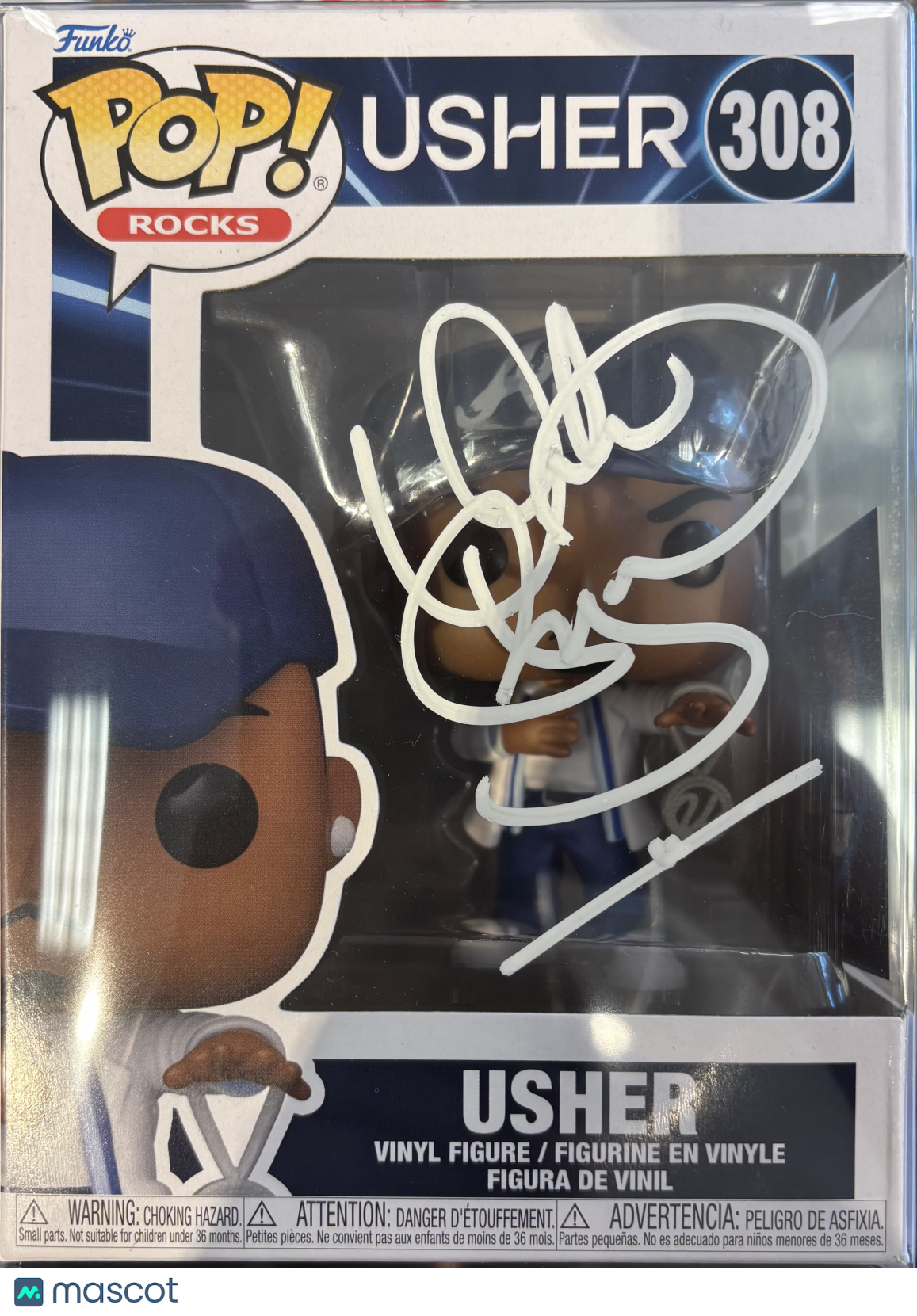 Funko Usher: Usher #308 (Very Good) Usher Auto Heritage Auction