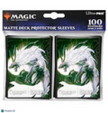 Magic: The Gathering | Final Fantasy Standard Summon: Fenrir Matte Card Sleeves - Papa Joey's Collectibles
