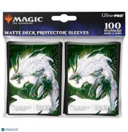 Magic: The Gathering | Final Fantasy Standard Summon: Fenrir Matte Card Sleeves - Papa Joey's Collectibles