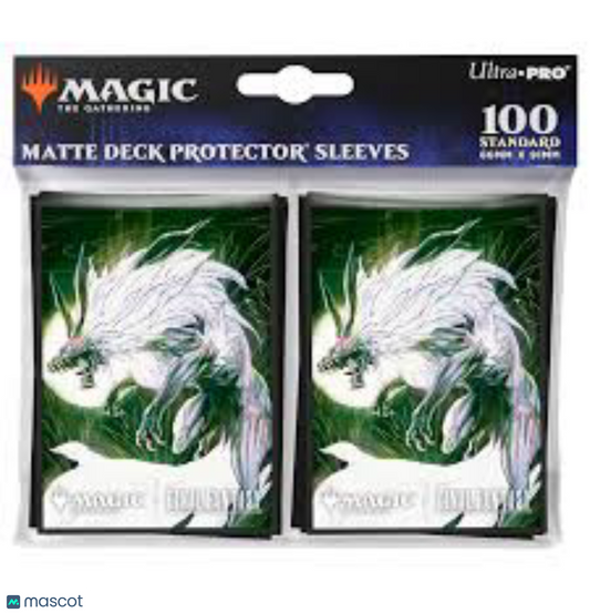 Magic: The Gathering | Final Fantasy Standard Summon: Fenrir Matte Card Sleeves - Papa Joey's Collectibles