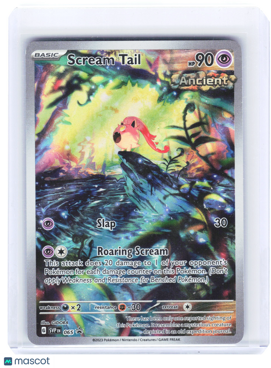 2023 Pokemon—Scream Tail #065 Scarlet & Violet Promos—Foil [Lightly Played]