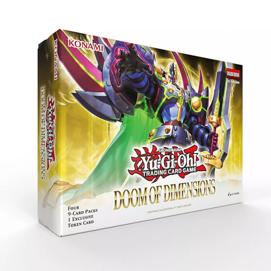 2020 YuGiOh! Doom Of Dimensions Token Box