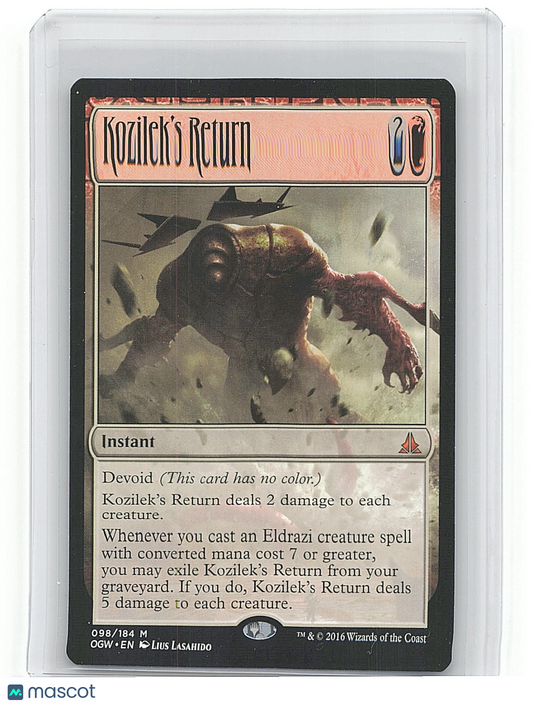 2016 Magic: The Gathering Kozilek's Return #098/184 English 098/184