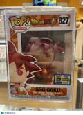 POP! Animation—Dragonball Super—SSG Goku #827—(SDCC Limited Edition) w/ Protector