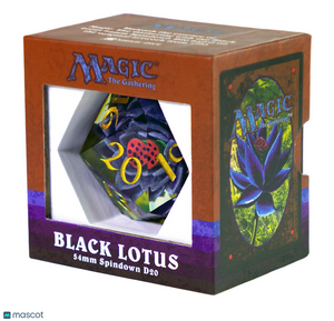 Wizards of the Coast Spindown D20 54 mm (Black Lotus)