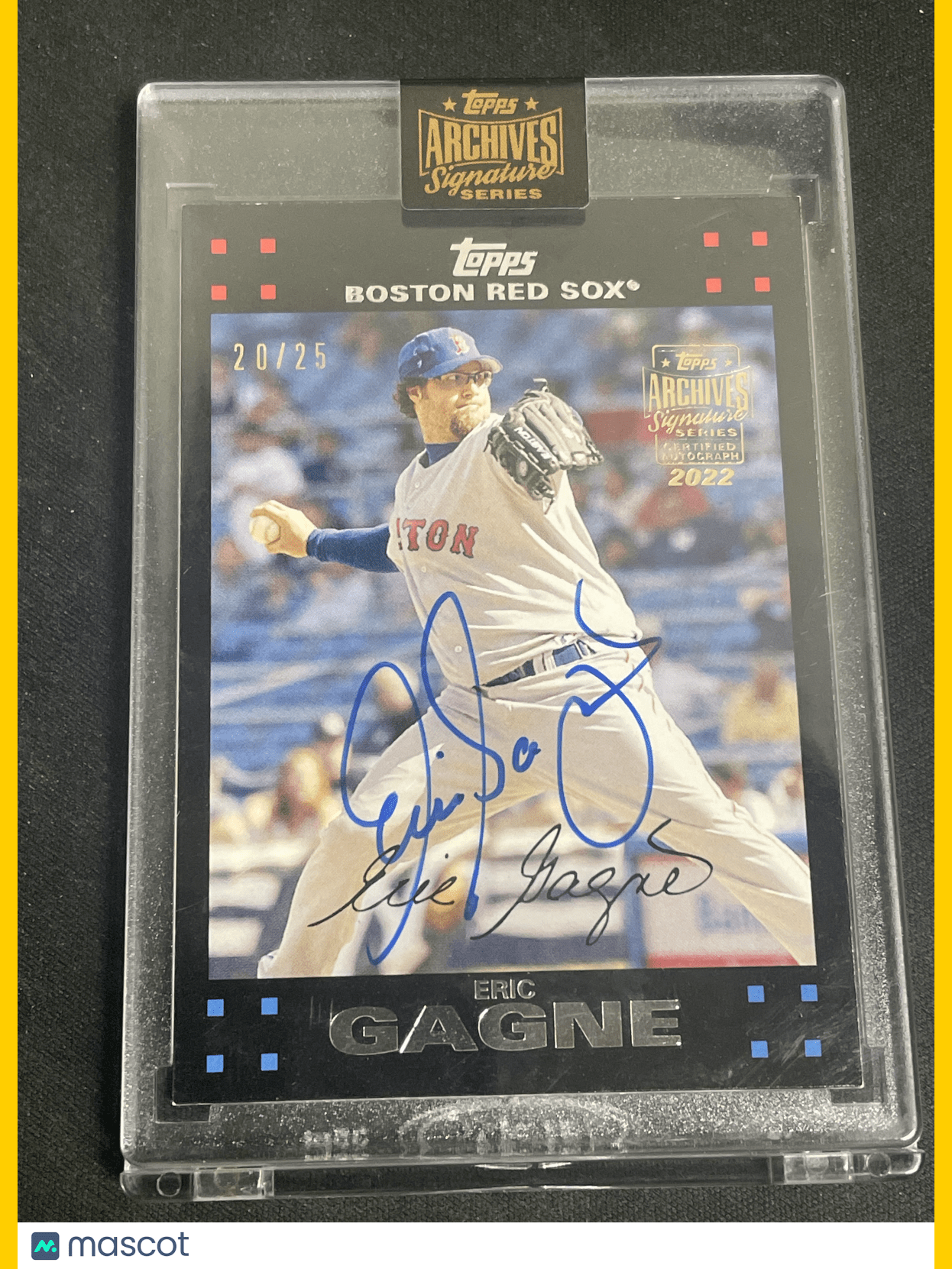 2022 Topps Archives Signature Series Baseball Eric Gagne 20/25