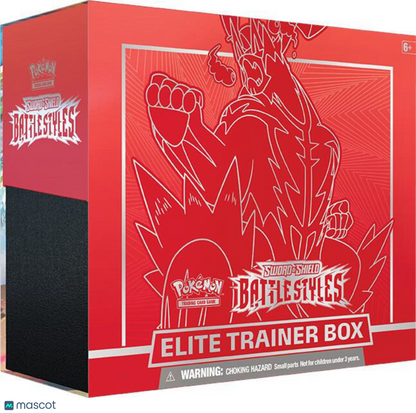 2021 Pokemon Sword & Shield Battle Styles (Rapid Strike Red) Elite Trainer Box