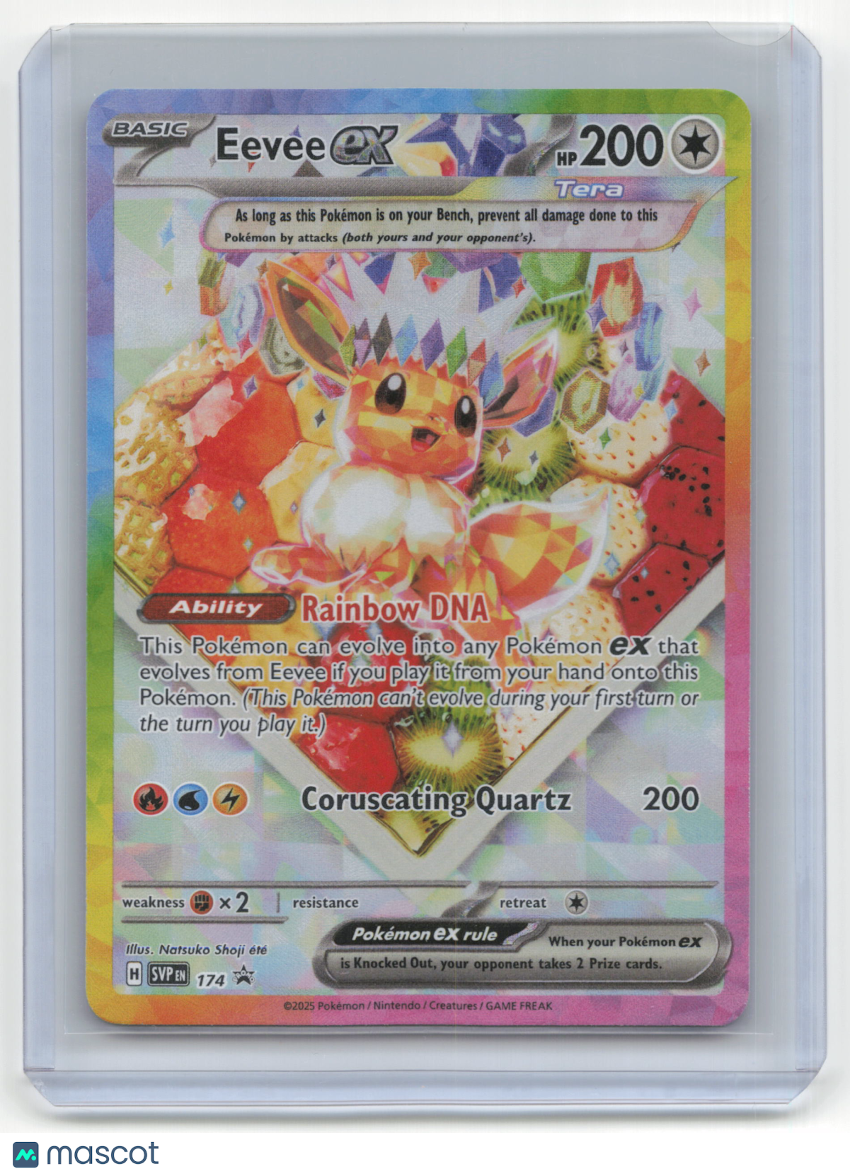 2025 Pokemon Eevee EX Prismatic Evolutions #SVP 174 Promo