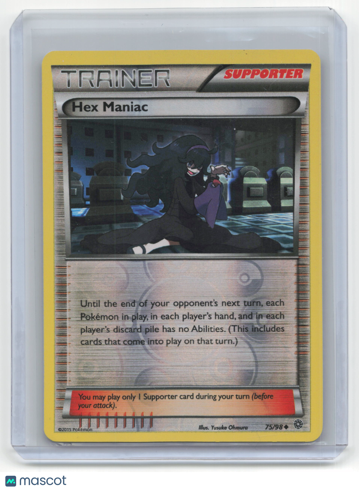 2015 Pokemon Hex Maniac Ancient Origins #75/98 Lightly Played Reverse Holo