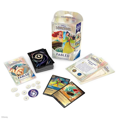 2025 Disney Lorcana TCG Fabled Single-Player Deck
