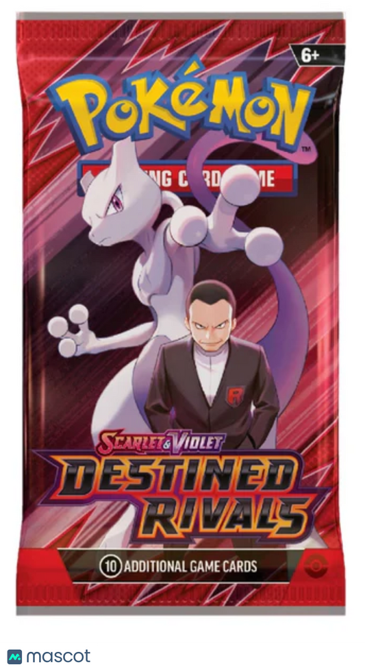 2025 Pokemon Destined Rivals (Random) Booster Pack
