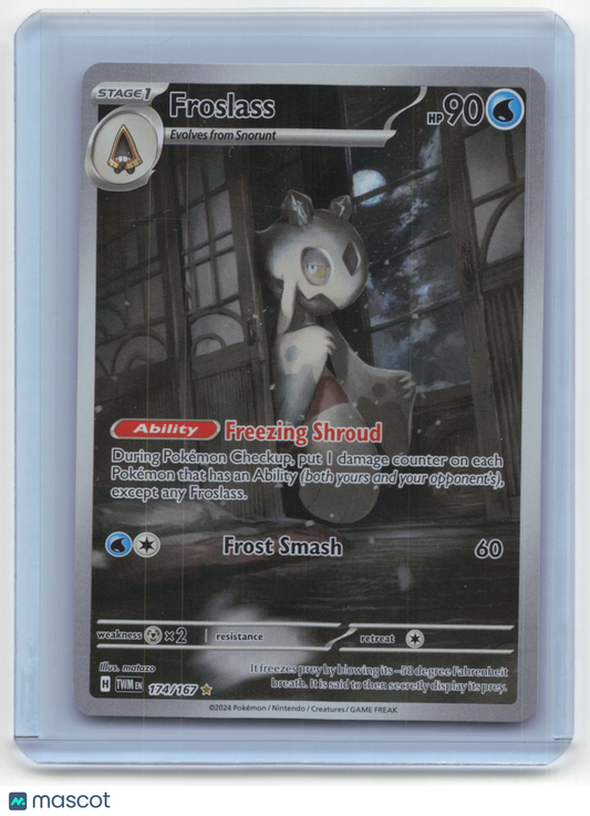 2024 Pokemon TCG Froslass Twilight Masquerade #174/167
