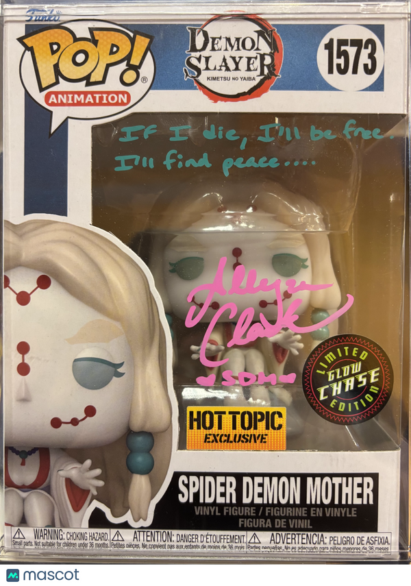 Funko Demon Slayer Spider Demon Mother #1573 (VG) Hot Topic Excl., GITD ...
