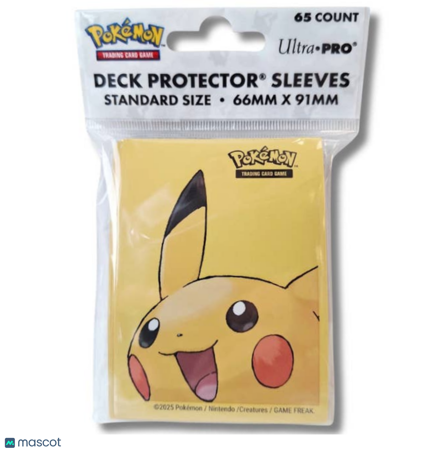 Ultra PRO Pikachu Deck Protector Sleeves 65 Ct - Papa Joey's Collectibles