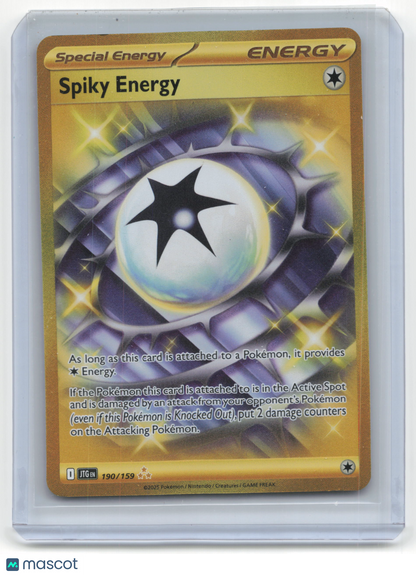 2025 Pokemon—Spiky Energy #190/159 Journey Together—