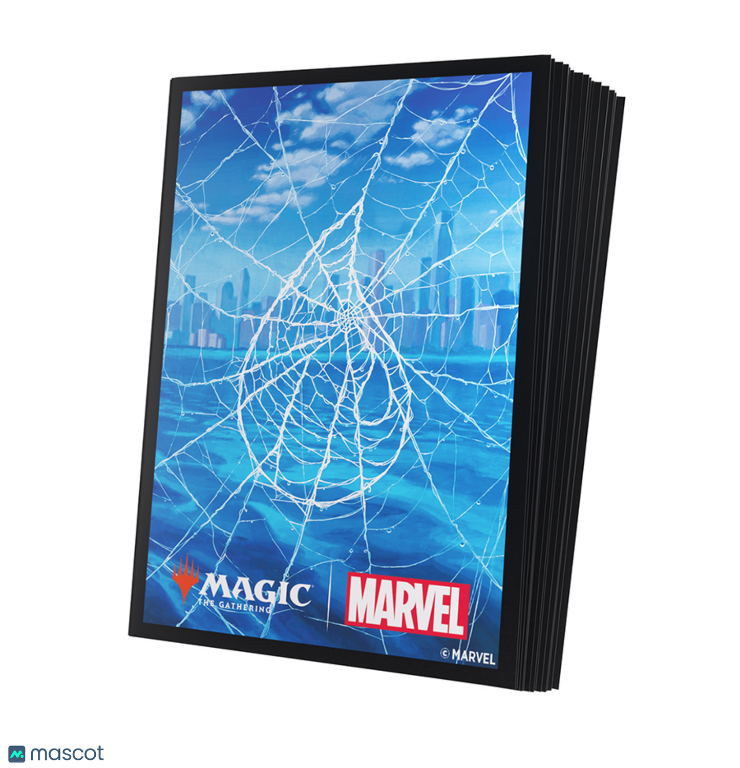 GameGenic Standard (Island) Card Sleeves Magic: The Gathering x Spider-Man 105