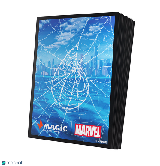 GameGenic Standard (Island) Card Sleeves Magic: The Gathering x Spider-Man 105
