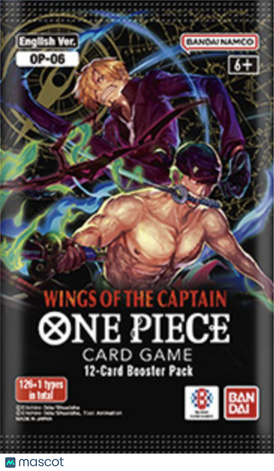 One Piece Wings of the Captain (OP-06) Booster Pack