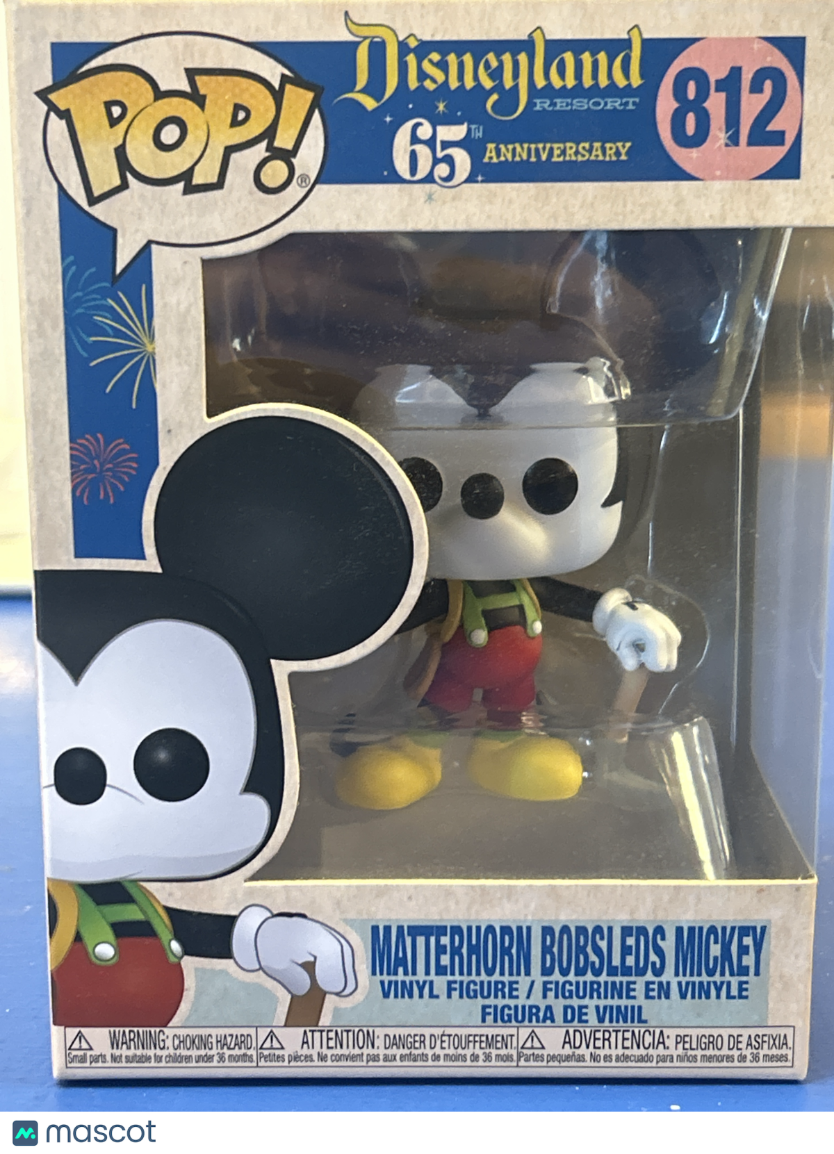 Funko Matterhorn Bobsleds Mickey # Very Good