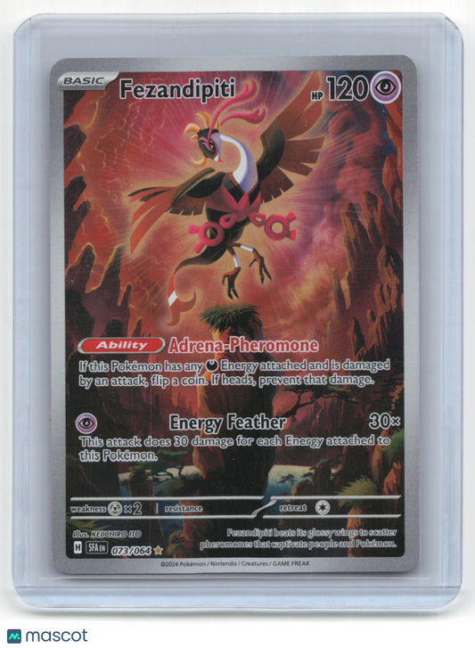 2024 Pokemon Fezandipiti EX Shrouded Fable #073/064