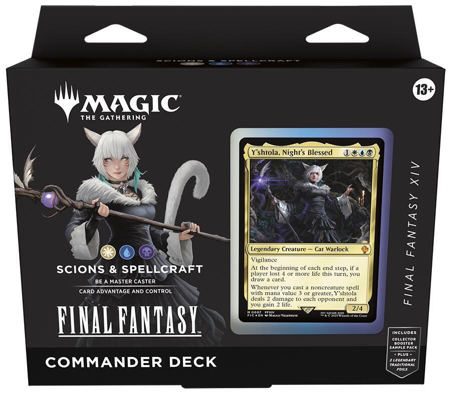 2025 Magic: The Gathering Final Fantasy Scions & Spellcraft Commander Deck