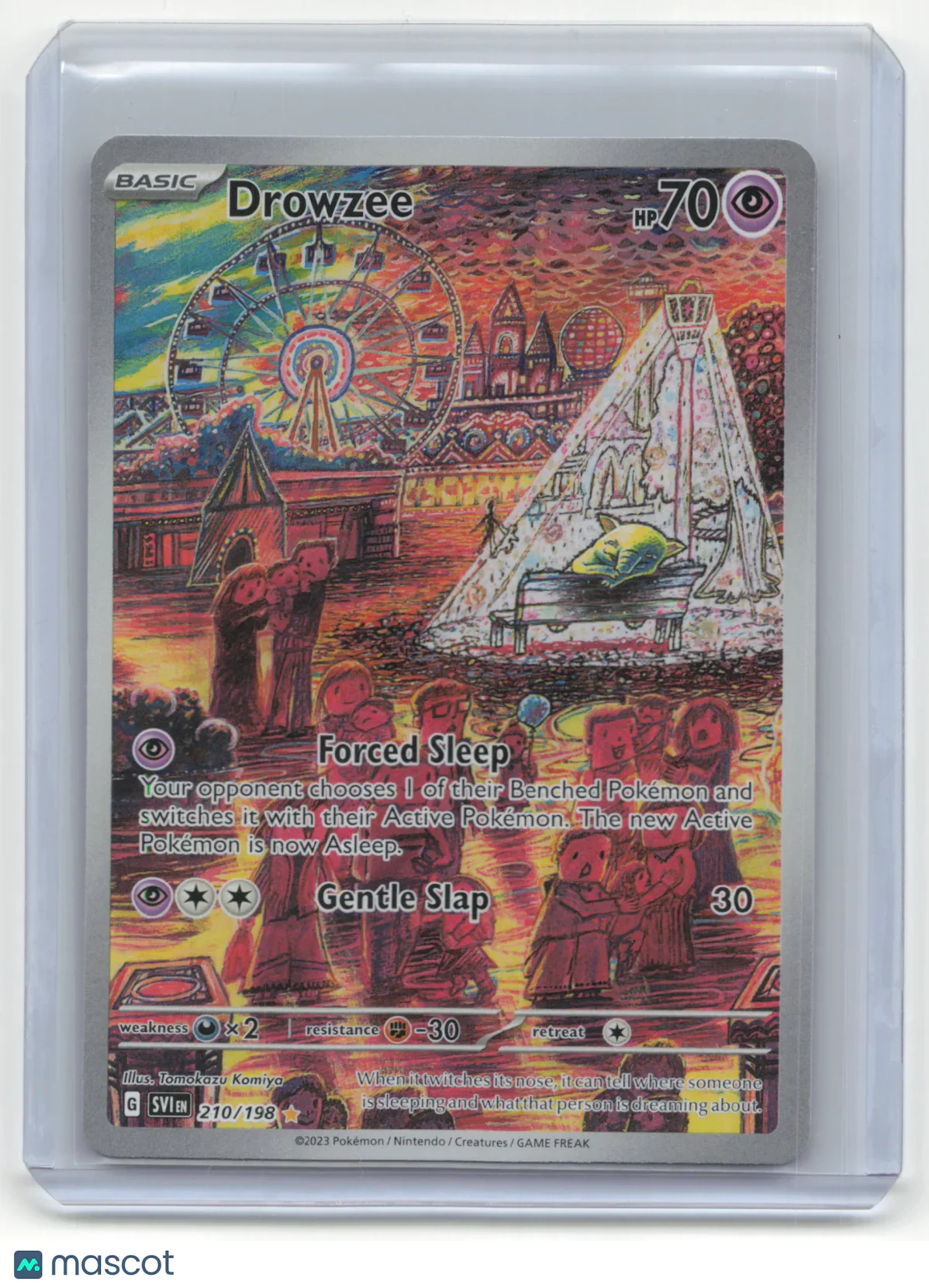 2023 Pokemon TCG Drowzee Scarlet & Violet #210/198 - Papa Joey's Collectibles