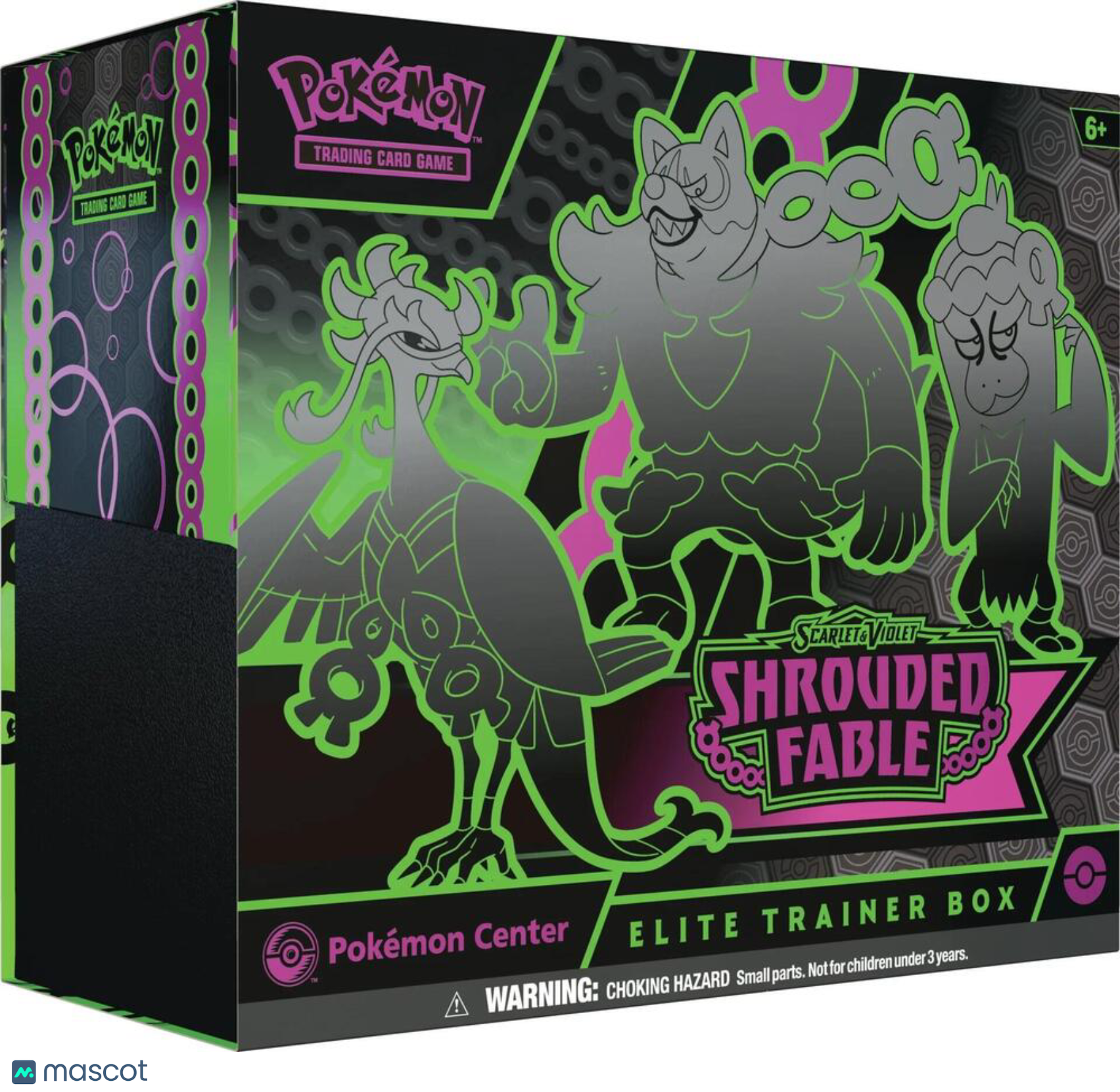 2024 Pokemon Scarlet & Violet Shrouded Fable Pokemon Center Elite Trainer Box