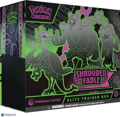 2024 Pokemon Scarlet & Violet Shrouded Fable Pokemon Center Elite Trainer Box