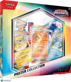 2025 Pokemon Scarlet & Violet Prismatic Evolutions Poster Collection