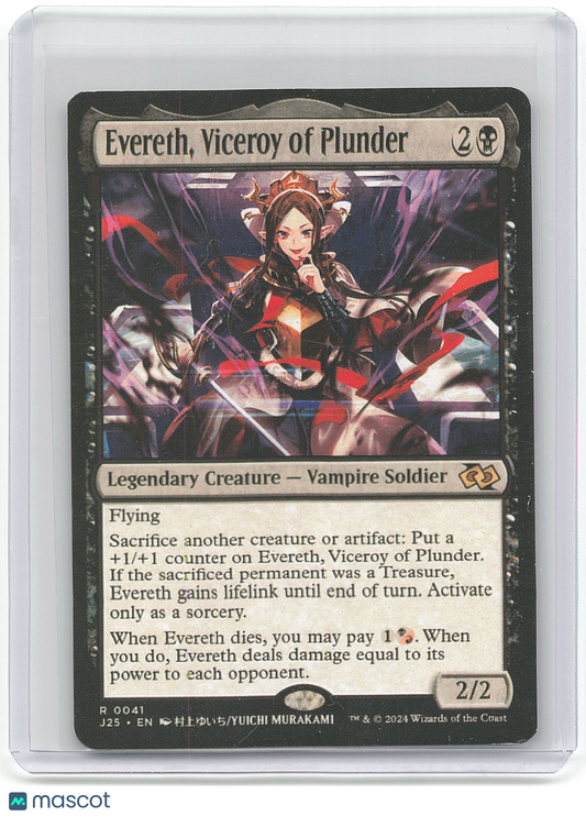 2023 Magic: The Gathering Evereth, Viceroy of Plunder English