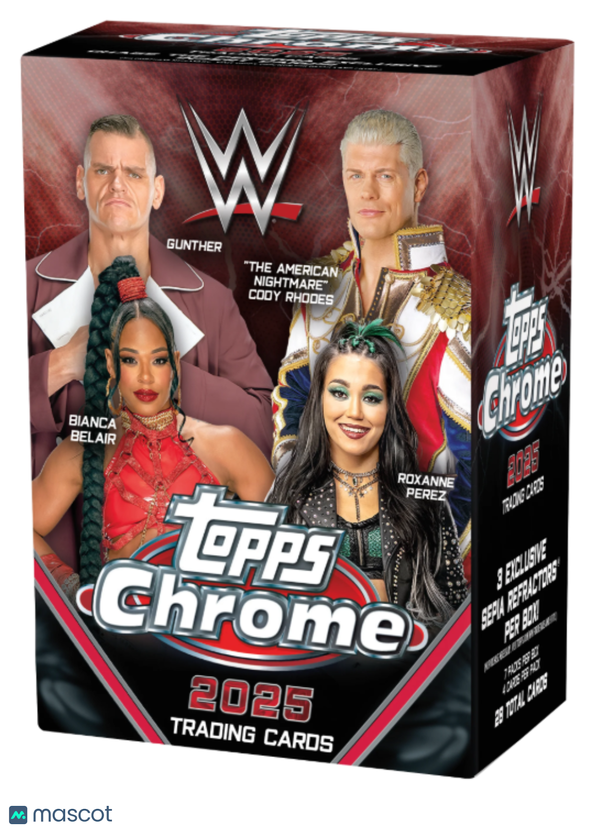 2025 Topps WWE Chrome Blaster Box