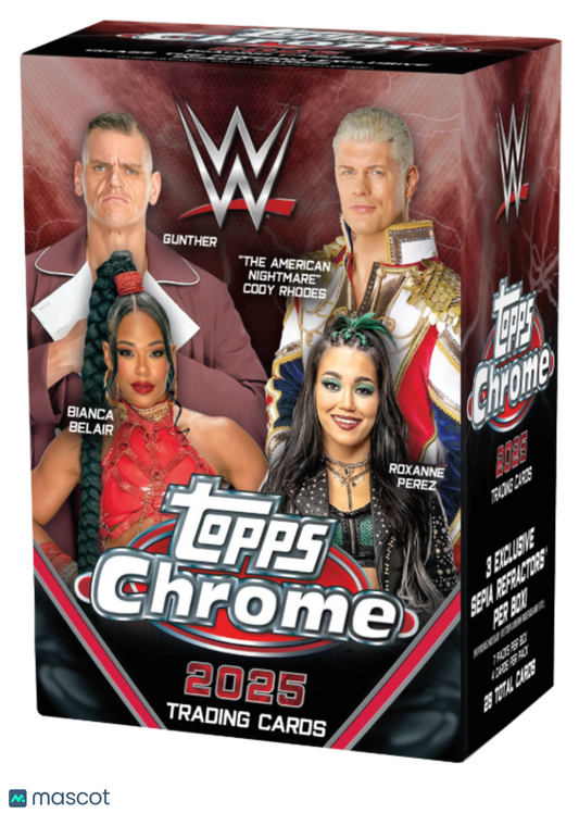 2025 Topps WWE Chrome Blaster Box