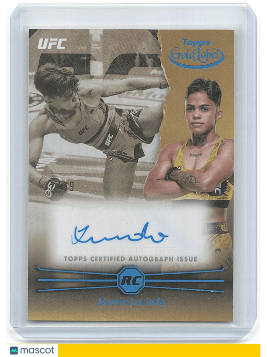 2024 Topps Gold Label UFC Mixed Martial Arts Iasmin Lucindo RC #RCA-IAL - Papa Joey's Collectibles