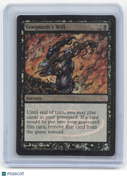 1998 Magic: The Gathering—Yawgmoth's Will #3 Judge Gift Promos— Lightly Played