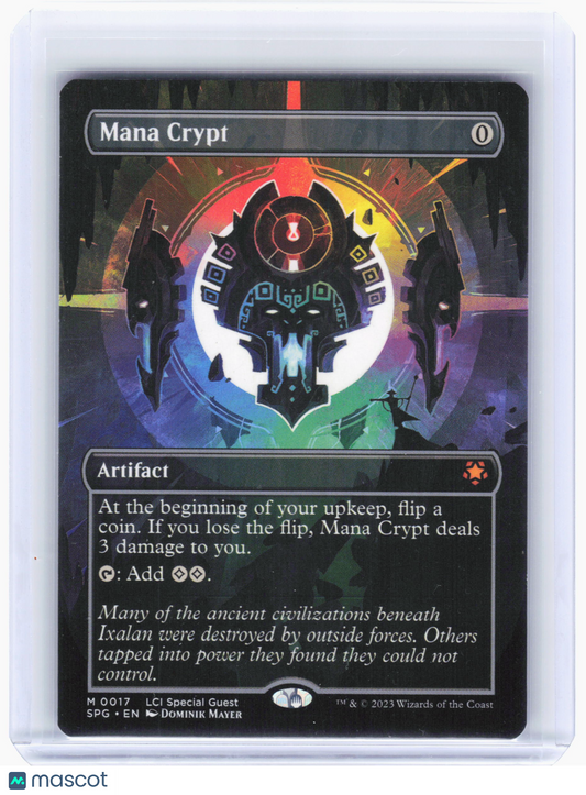 2023 Magic: The Gathering—Mana Crypt #0017 LCI: SPG—Non-Foil (Borderless)