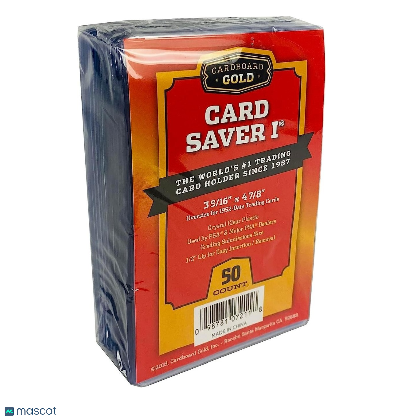 Cardboard Gold Card Saver 1 50 ct.