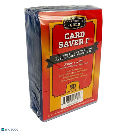 Cardboard Gold Card Saver 1 50 ct.