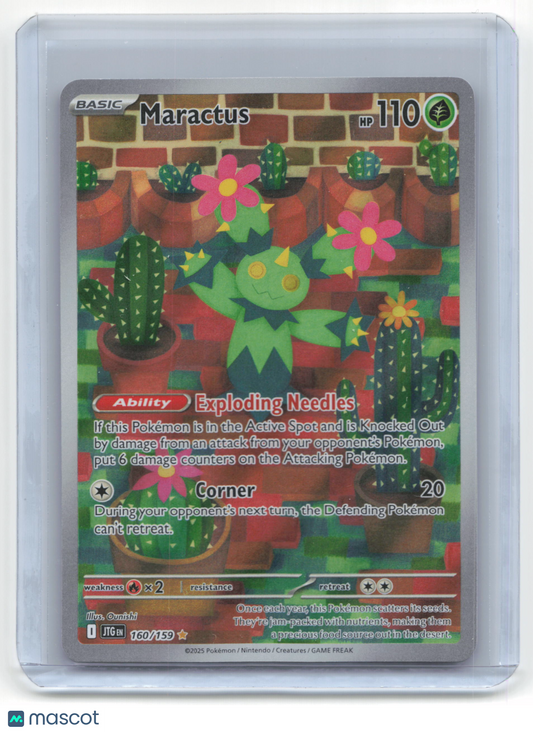 2025 Pokemon TCG Maractus Journey Together #160/159